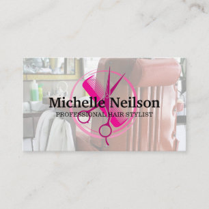 Hair Salon   Stylist Visitenkarte