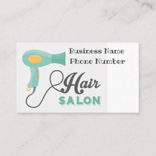 Hair Salon Visitenkarte