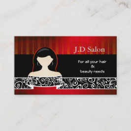 Hair Salon Visitenkarten Visitenkarte