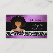 Hair Salon Visitenkarten