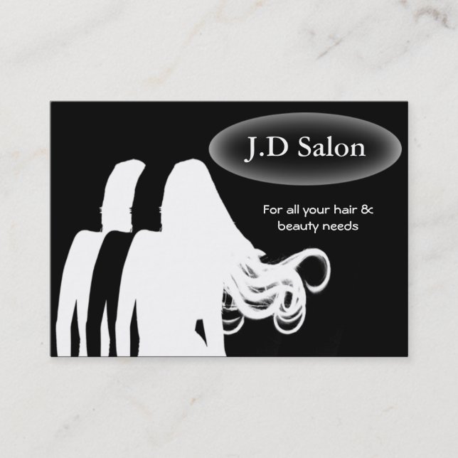 Hair Salon Visitenkarten Visitenkarte (Vorderseite)
