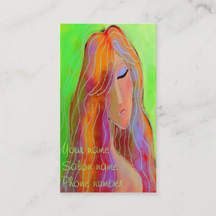 Hair Stylist Business Cards Visitenkarte