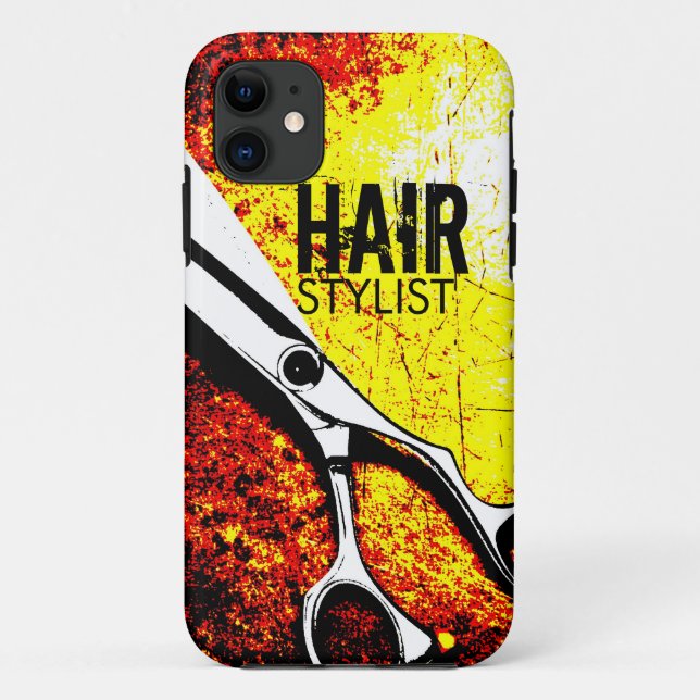 Hair Stylist Case-Mate iPhone Hülle (Rückseite)