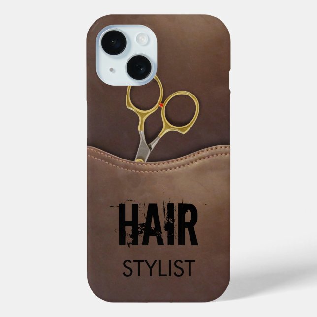 Hair Stylist Case-Mate iPhone Hülle (Rückseite)