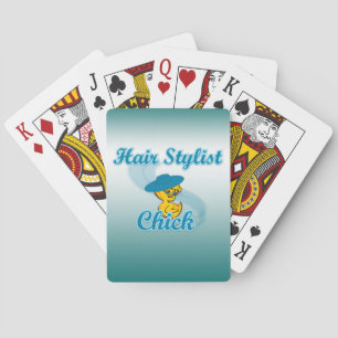 Hair Stylist Chick #3 Spielkarten