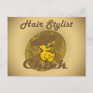 Hair Stylist Chick #6 Postkarte