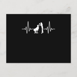 Hair Stylist Heartbeat Friseur Friseur Salon Gesch Postkarte