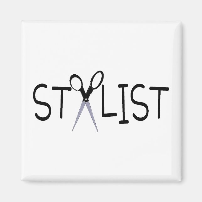 Hair Stylist Magnet (Vorne)