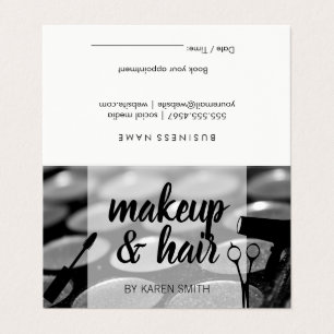 Hair Stylist   Makeup Artist Visitenkarten
