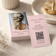 Hair Stylist Modernes Rosa