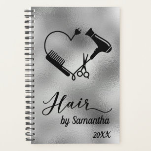 Hair Stylist Salon Business Rose Goldschere Planer