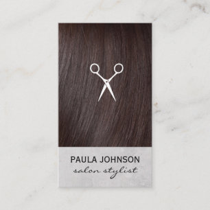 Hair Stylist Salon Visitenkarte