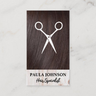 Hair Stylist   Salonschere Visitenkarte