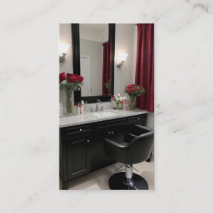 Hair Stylist Stilvolle Elegante Visitenkarte