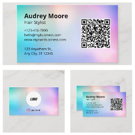 Hair Stylist Visitenkarte