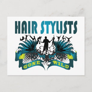 Hair Stylists Gone Wild Postkarte