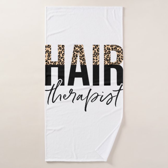 Hair Therapist Hair Styist Hairdirector Badehandtuch (Badehandtuch)