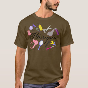 Hairapist Friseur Friseur Stylist Friseur Barber D T-Shirt