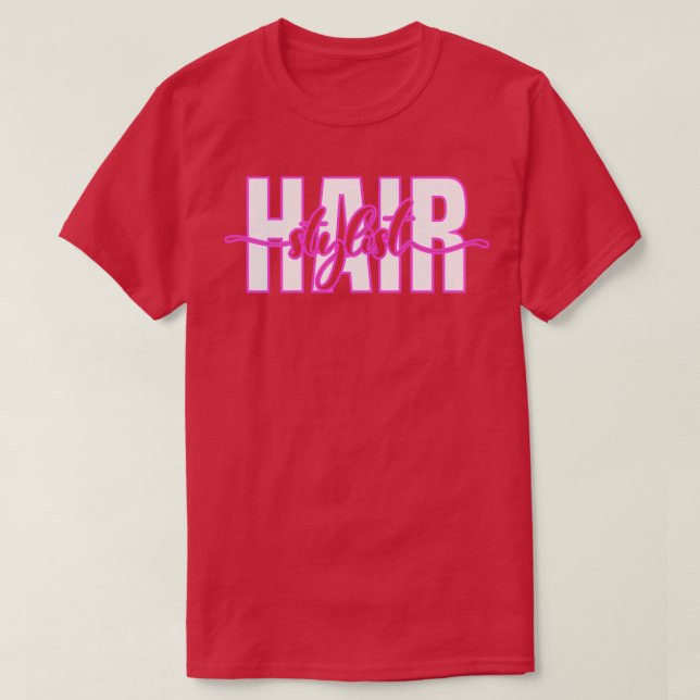 Hairapist Hairdresser Friseur Stylist Classic TShi T-Shirt (Design vorne)