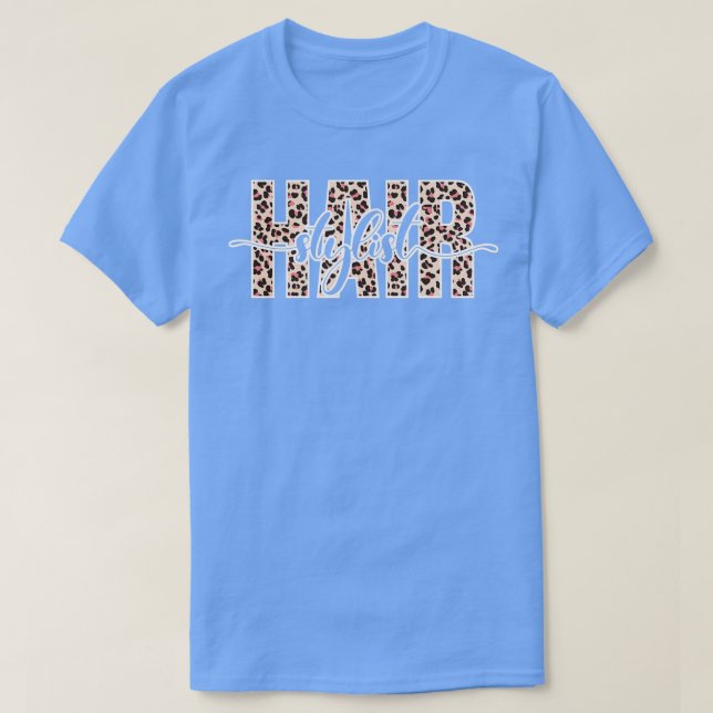 Hairapist Hairdresser Hair Stylist T-Shirt (Design vorne)