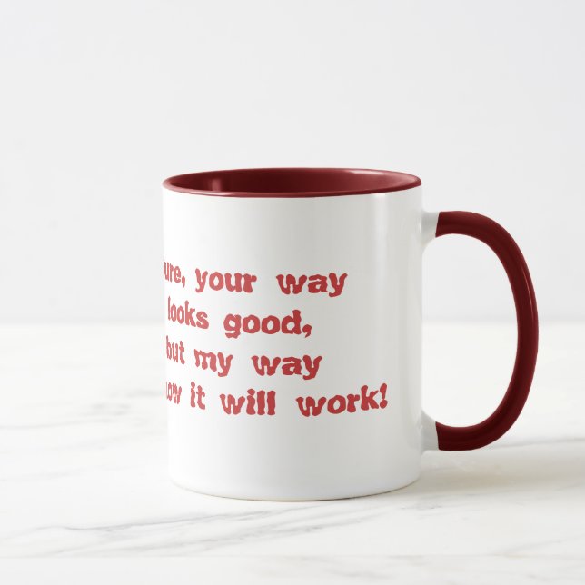 HairBall-Ingenieur Tasse (Rechts)