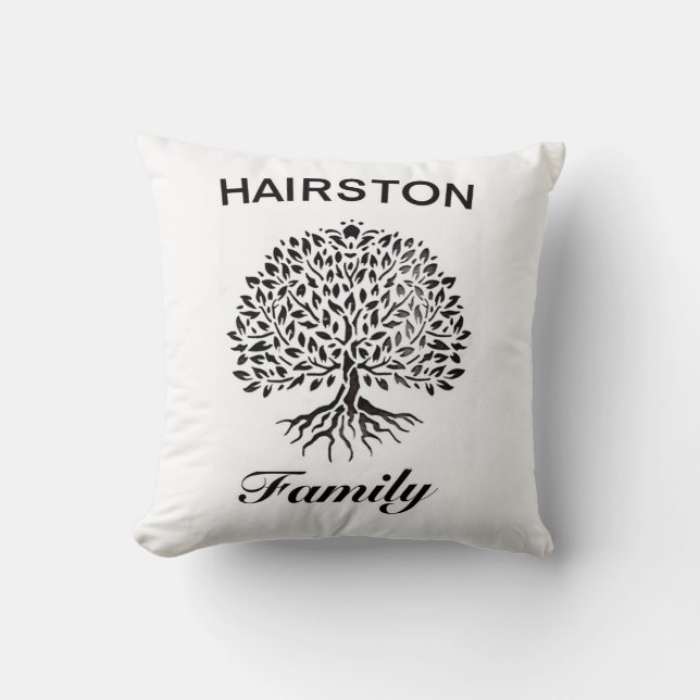 Hairston Famille Hommage Oreiller (Recto)