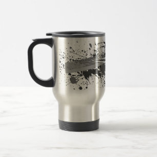 Hairstylist-Scheren und Kamm-Reise-Tasse Reisebecher
