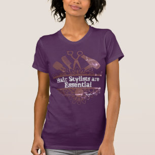Hairstylistes T-shirts femmes Ados Designer Décon