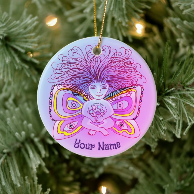 Hairy Fairy Ornament (Baum)