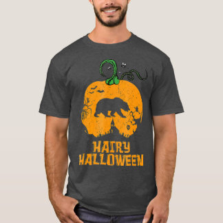 Hairy Halloween Funny Gay Bar T-Shirt