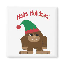 Hairy Urlaub! Weihnachts-Sasquatch
