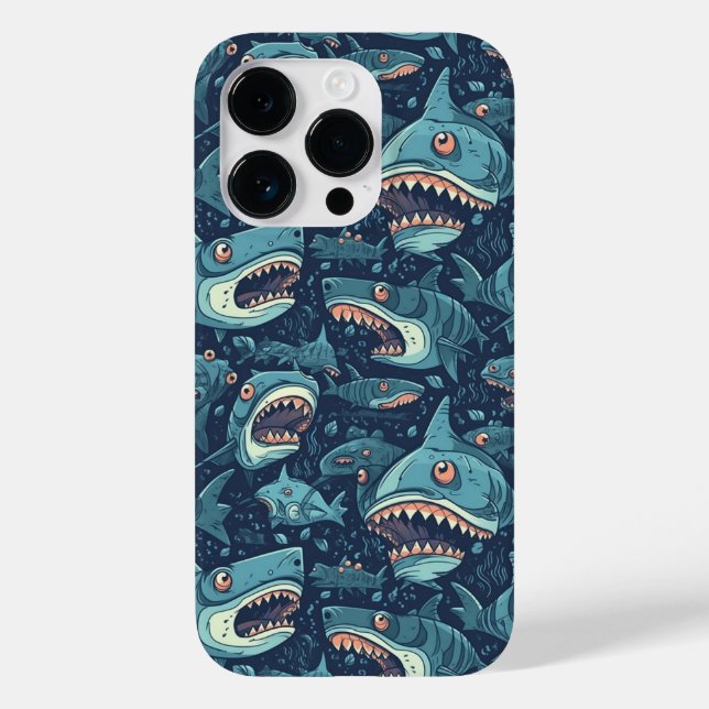 Haismuster Case-Mate iPhone 14 Pro Hülle (Rückseite)
