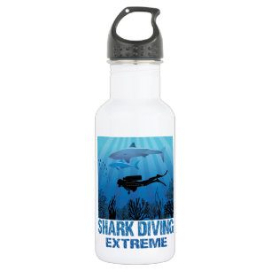 Haitauchen Extreme Scuba Diver Edelstahlflasche
