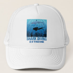 Haitauchen Extreme Scuba Diver Truckerkappe