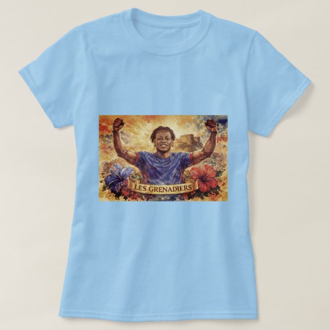 Haiti Back in the World Cup T-Shirt (Design vorne)