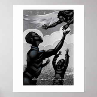 Haiti braucht einen Engel Poster