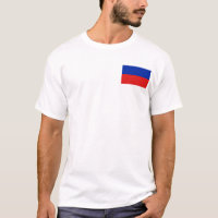 Haïti Drapeau et carte T-shirt