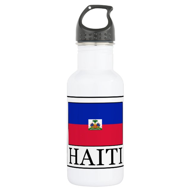 Haiti Edelstahlflasche (Vorderseite)