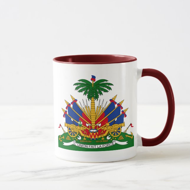 Haiti-Emblem Tasse (Rechts)