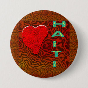 Haiti-Entlastungs-Valentinsgruß-Knöpfe Button