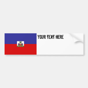 Haiti-Flagge Autoaufkleber