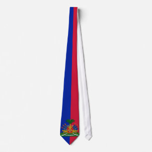 Haiti-Flagge Krawatte