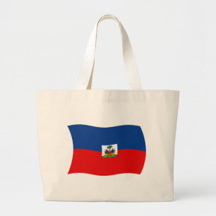 Haiti-Flagge Tragetasche