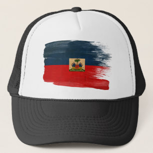 Haiti-Flaggen-Fernlastfahrer-Hut Truckerkappe