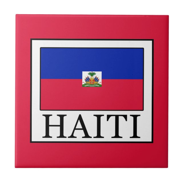 Haiti Fliese (Vorderseite)