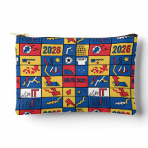 Haiti Fußball-Muster-Reißverschluss-Tasche