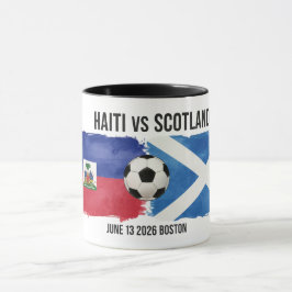 Haiti gegen Schottland Fußball-Tasse – Weltmeister Tasse