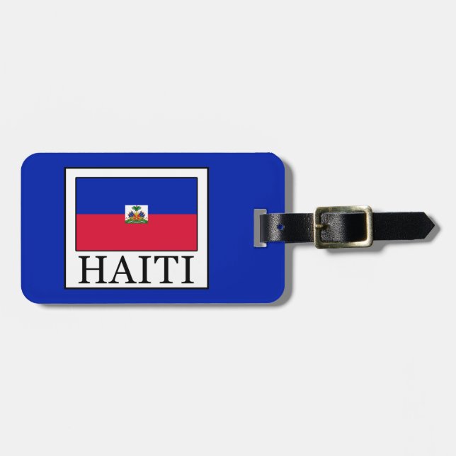 Haiti Gepäckanhänger (Vorderseite horizontal)