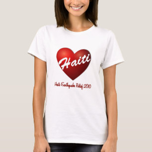 Haiti-Herz-Erdbeben-Entlastung T-Shirt