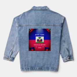 Haiti in der Fußball-Weltmeisterschaft 2026 Jeansjacke